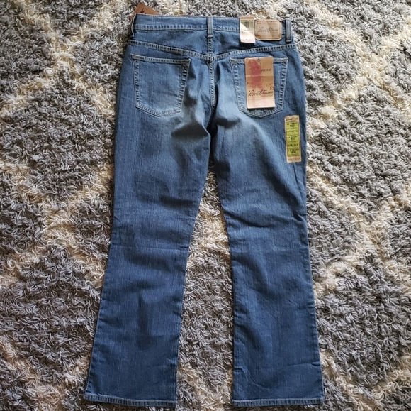 NWT Levi's Slim Fit Boot Cut Jeans 12 Short - Picture 3 of 8
